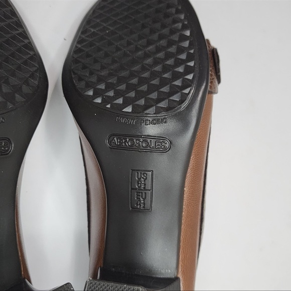Aerosoles Heel Rest / Brown Leather 007 - Picture 7 of 11